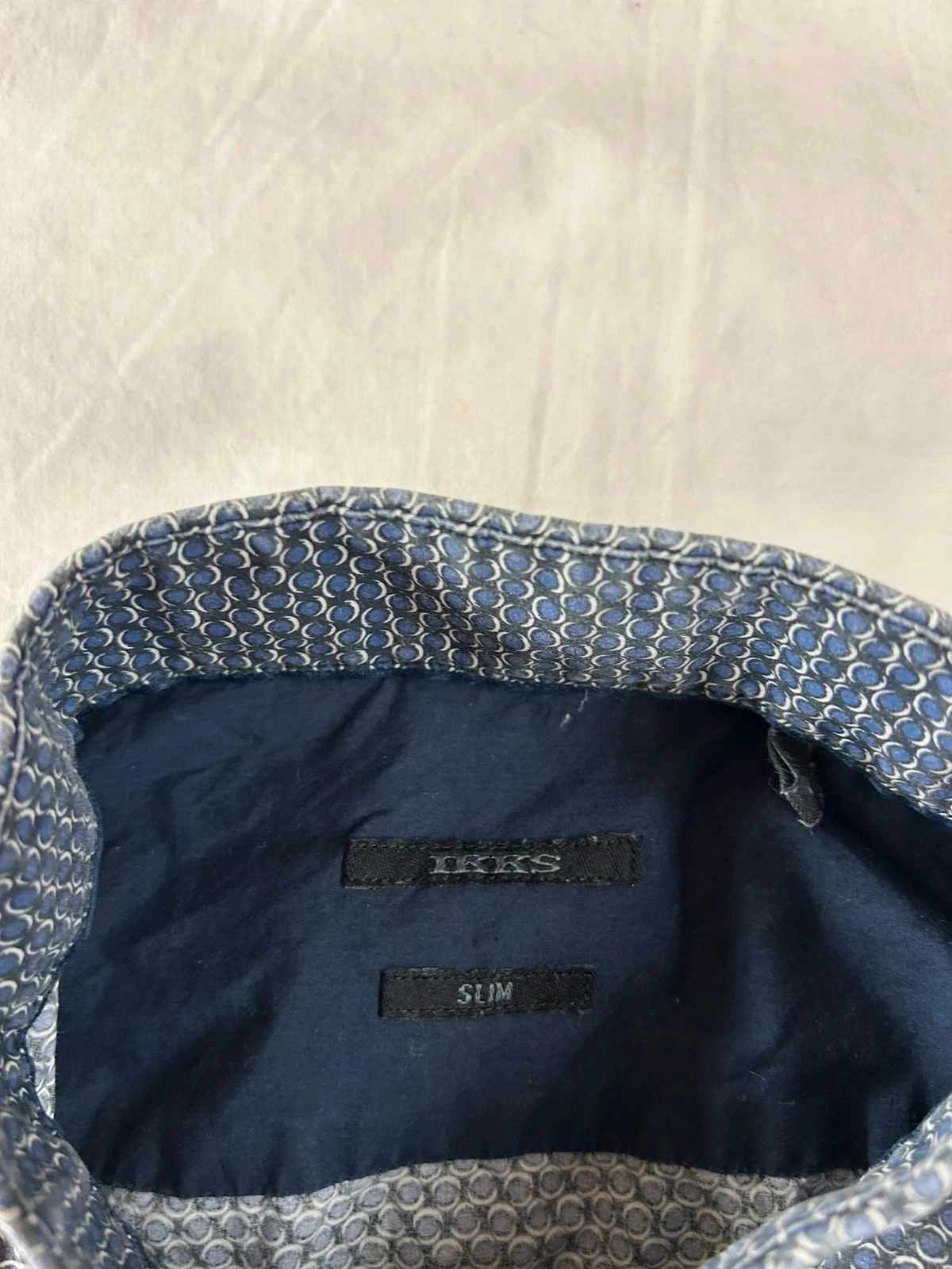 Camisa com estampa preto e cinza ikks vintage – photo 7